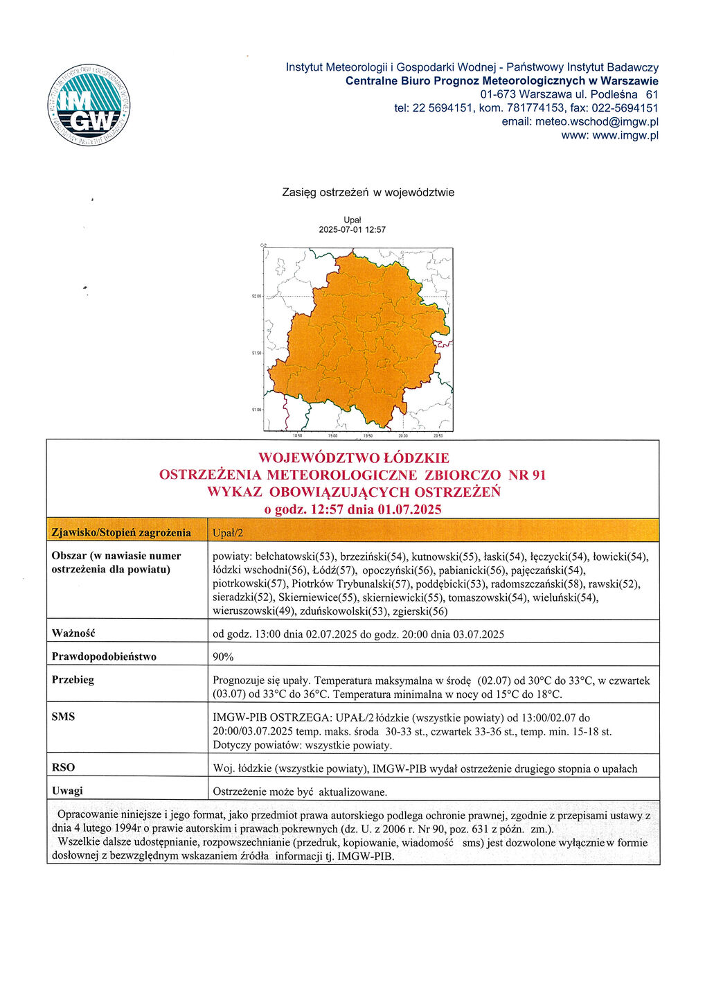 ostrzeżenie 2
