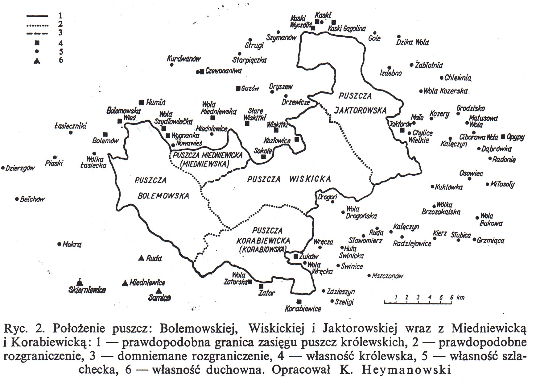 Polozenie puszcz Opr K Heymanowski