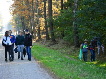 Październikowe sprzątanie lasu, H.Bałut