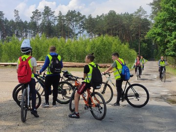 Rajd rowerowy z Publiczną Szkołą Podstawową w Przedborzu., 