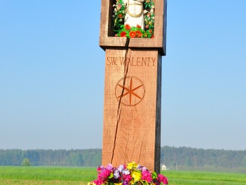 Stobnica- kapliczka św. Walenty