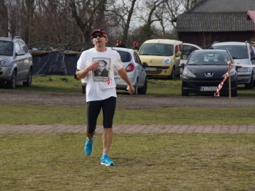 Tropem Wilczym bieg pamięci Żołnierzy Wyklętych w Dobromierzu na terenie PPK., 