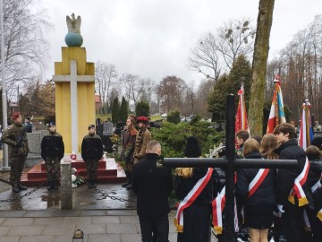 Uroczystości 160 rocznicy powstania styczniowego w Dobrej, 