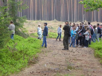 Rajd pieszy wokół rezerwatu Hołda, <p>K. Łężak</p>