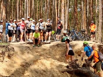 Rajd Rowerem nad Wartą - wiosna 2024, 